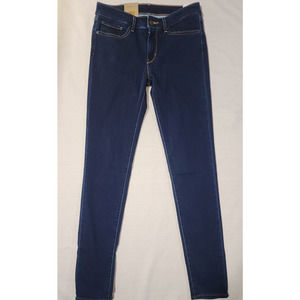 Levi's 711 skinny mid rise jeans 27x32 woman's